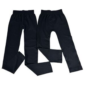 Skinny Tees Black Legging and Capris OSFM